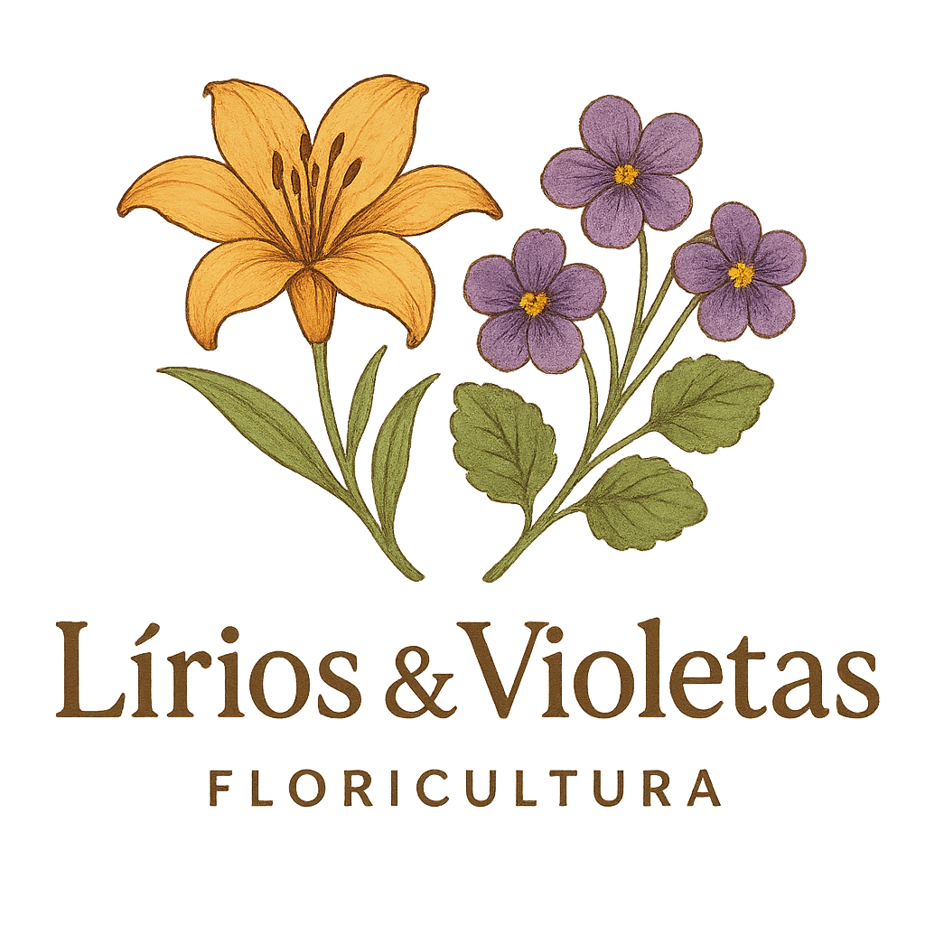 Logo Lírios & Violetas