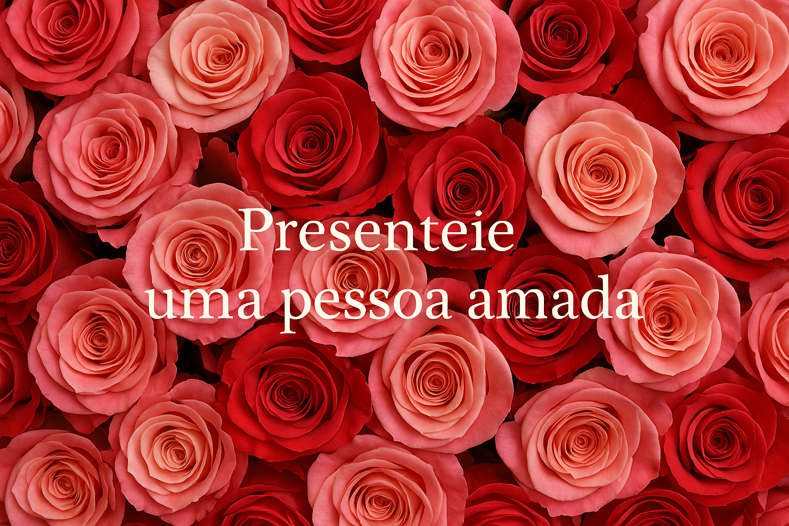 Presenteie uma pessoa amada
