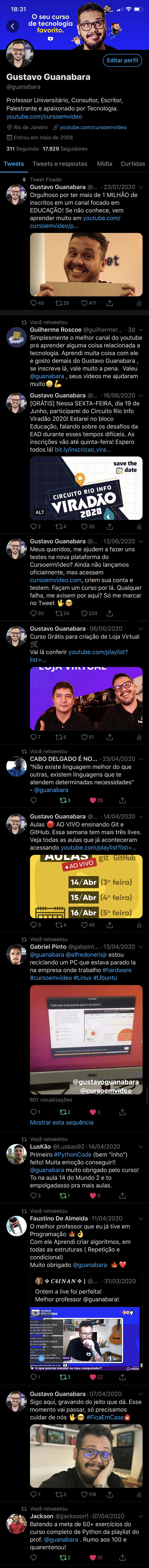 Tela-youtube